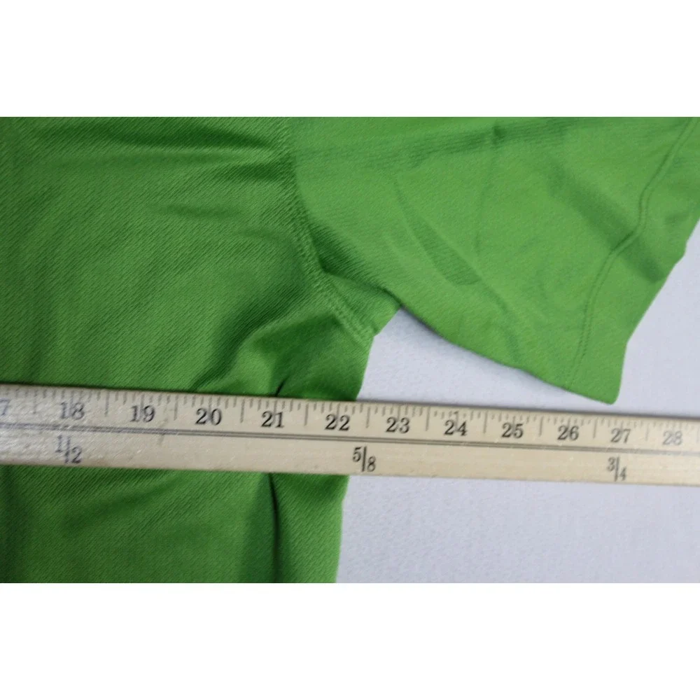 Nike Golf Men Green Polo Shirt Dri Fit Short Sleeve Collared Size XL